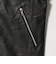 【WEB限定 WARDROBE SMART】 シープ シングル ライダースジャケット