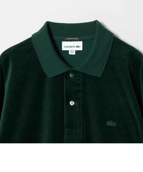 ＜LACOSTE for BEAUTY&YOUTH＞ ベロア ポロシャツ BEAUTY&YOUTH UNITED ARROWS｜<LACOSTE for BEAUTY&YOUTH> ベロア