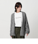 【別注】＜TRICOTS JEAN MARC＞ミドルゲージ ノーボタンカーディガン