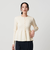 【WEB限定 Wardrobe DAILY MINIMAL】ペプラム2WAY リブニットプルオーバー ウォッシャブル