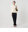 【WEB限定 Wardrobe DAILY MINIMAL】ペプラム2WAY リブニットプルオーバー ウォッシャブル