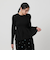 【WEB限定 Wardrobe DAILY MINIMAL】ペプラム2WAY リブニットプルオーバー ウォッシャブル