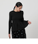 【WEB限定 Wardrobe DAILY MINIMAL】ペプラム2WAY リブニットプルオーバー ウォッシャブル