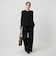 【WEB限定 Wardrobe DAILY MINIMAL】ペプラム2WAY リブニットプルオーバー ウォッシャブル