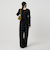 【WEB限定 Wardrobe DAILY MINIMAL】ペプラム2WAY リブニットプルオーバー ウォッシャブル