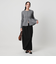 【WEB限定 Wardrobe DAILY MINIMAL】ペプラム2WAY リブニットプルオーバー ウォッシャブル