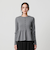【WEB限定 Wardrobe DAILY MINIMAL】ペプラム2WAY リブニットプルオーバー ウォッシャブル