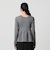 【WEB限定 Wardrobe DAILY MINIMAL】ペプラム2WAY リブニットプルオーバー ウォッシャブル