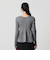 【WEB限定 Wardrobe DAILY MINIMAL】ペプラム2WAY リブニットプルオーバー ウォッシャブル