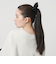 ＜heyep＞Silk Heart Scrunchie ハート シュシュ/Medium