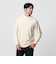 【WEB限定 WARDROBE SMART】マシーンウォッシャブル ウールミックス ジャケット クルーネック