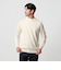 【WEB限定 WARDROBE SMART】マシーンウォッシャブル ウールミックス ジャケット クルーネック