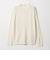 【WEB限定 WARDROBE SMART】マシーンウォッシャブル ウールミックス ジャケット クルーネック