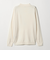 【WEB限定 WARDROBE SMART】マシーンウォッシャブル ウールミックス ジャケット クルーネック