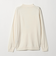 【WEB限定 WARDROBE SMART】マシーンウォッシャブル ウールミックス ジャケット クルーネック