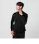【WEB限定 WARDROBE SMART】マシーンウォッシャブル ウールミックス ジャケット クルーネック