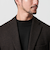 【WEB限定 WARDROBE SMART】マシーンウォッシャブル ウールミックス ジャケット クルーネック