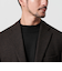 【WEB限定 WARDROBE SMART】マシーンウォッシャブル ウールミックス ジャケット クルーネック