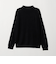 【WEB限定 WARDROBE SMART】マシーンウォッシャブル ウールミックス ジャケット クルーネック