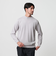 【WEB限定 WARDROBE SMART】マシーンウォッシャブル ウールミックス ジャケット クルーネック