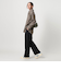 裏起毛バックゴム ストレートパンツ ウォッシャブル