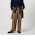 裏起毛バックゴム ストレートパンツ ウォッシャブル