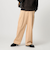 コーデュロイ ワイドストレートパンツ