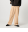 コーデュロイ ワイドストレートパンツ