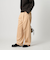 コーデュロイ ワイドストレートパンツ