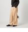 コーデュロイ ワイドストレートパンツ
