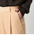 コーデュロイ ワイドストレートパンツ