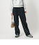 コーデュロイ ワイドストレートパンツ