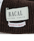 ＜RACAL＞リバーシブル オンブレボーダー ニットキャップ