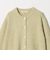 フォックスカシミヤブレンド クルーネックカーディガン