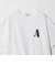 ＜Americana＞モノトーン ロゴプリントTシャツ