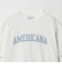 ＜Americana＞ロゴプリントTシャツ