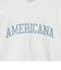 ＜Americana＞ロゴプリントTシャツ