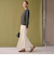 【WEB限定】シャーリング キリカエ フレアスカート