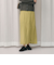 【WEB限定】シャーリング キリカエ フレアスカート