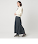 【WEB限定】シャーリング キリカエ フレアスカート