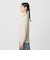 シアーベロア リンガーロングスリーブTシャツ