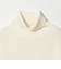 【WEB限定 WARDROBE SMART】マシーンウォッシャブル ウールミックス アゼ タートルネック