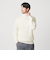 【WEB限定 WARDROBE SMART】マシーンウォッシャブル ウールミックス アゼ タートルネック
