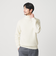 【WEB限定 WARDROBE SMART】マシーンウォッシャブル ウールミックス アゼ タートルネック