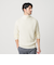 【WEB限定 WARDROBE SMART】マシーンウォッシャブル ウールミックス アゼ タートルネック
