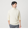 【WEB限定 WARDROBE SMART】マシーンウォッシャブル ウールミックス アゼ タートルネック
