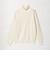 【WEB限定 WARDROBE SMART】マシーンウォッシャブル ウールミックス アゼ タートルネック