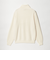 【WEB限定 WARDROBE SMART】マシーンウォッシャブル ウールミックス アゼ タートルネック