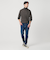 【WEB限定 WARDROBE SMART】マシーンウォッシャブル ウールミックス アゼ タートルネック