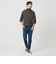 【WEB限定 WARDROBE SMART】マシーンウォッシャブル ウールミックス アゼ タートルネック